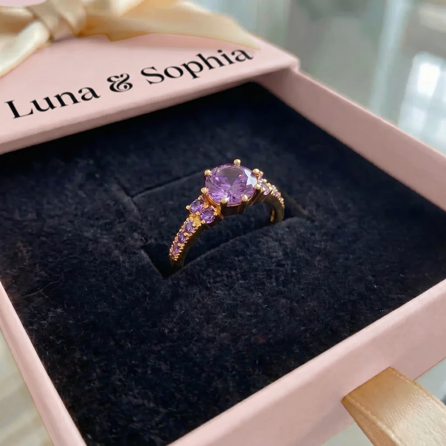 Celia Virelyn Ring | Rose Gold
