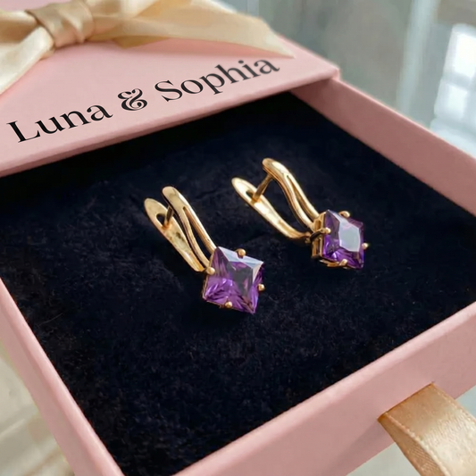 Zephira Crownlight Earrings | Rose Gold