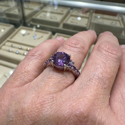 Celia Virelyn Ring | White Gold