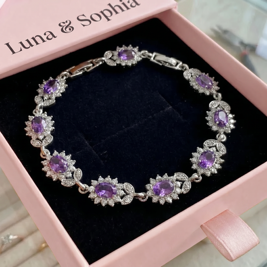 Iridessa Violetthorn Bracelet | White Gold